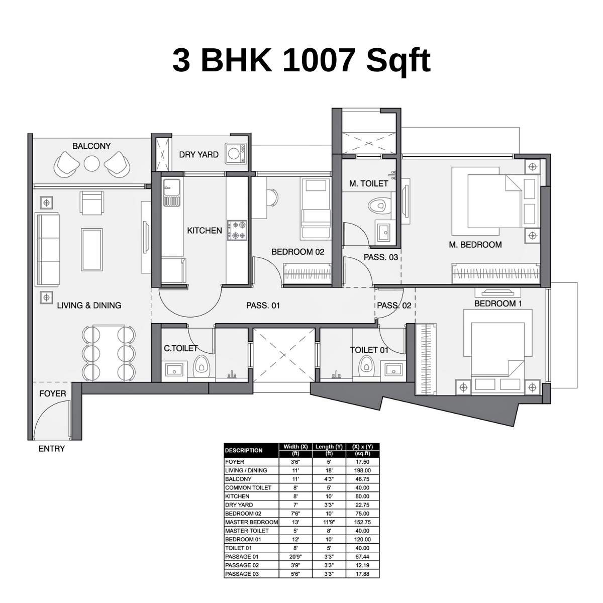 Sheth-Edmont-Floor-Plan-3-BHK-1007-Sqft